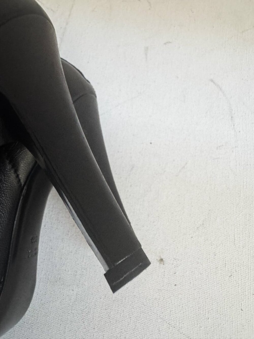 Laurence Dacade Paris Black leather Over the knee Boots 39.5 - Picture 9 of 9